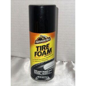 Armor All Tire Foam, Restores Deep-Black Look, 4 oz. NEW